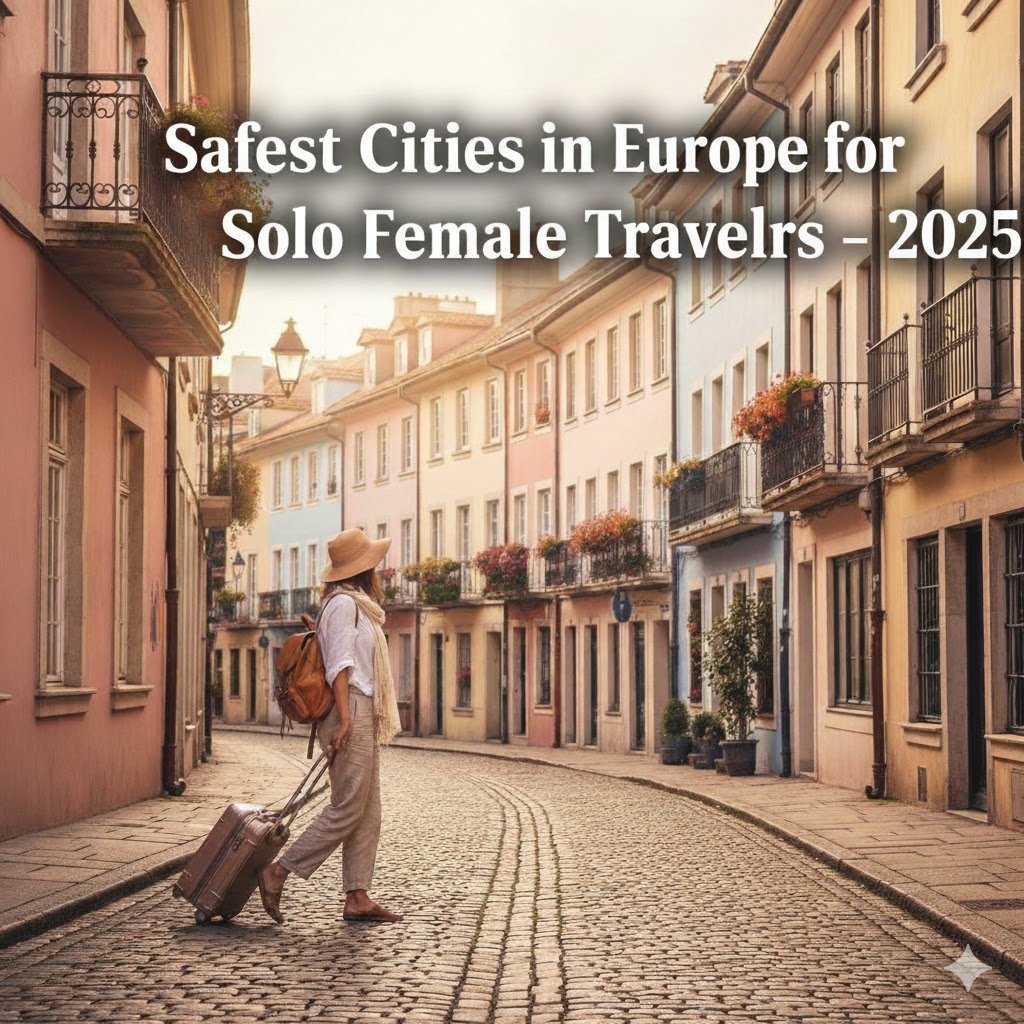 Safest Cities in Europe for Solo Female Travelers (2025 List)